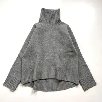 새상품급 뮤즈 드 두지엠 클라세 캐시미어 혼방 터틀넥 니트