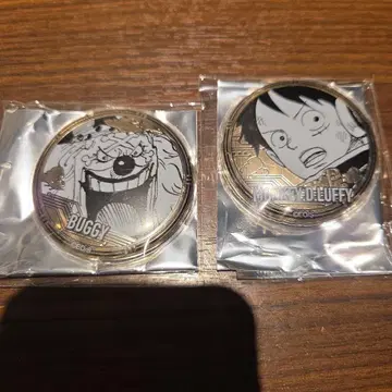 원피스 황금 캔뱃지 ONEPIECE 루피 배기