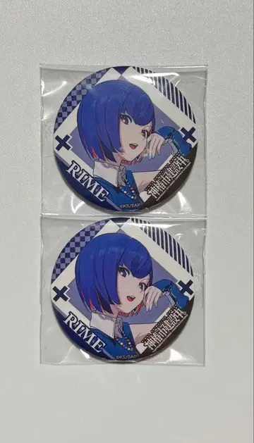 카미츠바키시 건설 중. 패밀리마트 한정 캔뱃지 타니오키 리간 2개 세트