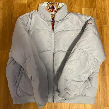 ICECREAM 호랑이 무늬 다운 자켓