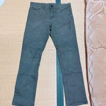 인기 상품 EL 슬림핏 데님 팬츠 그레이