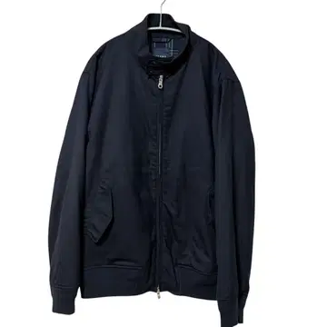 N-673 BEAMS 빔즈 울 블루종 네이비 XL 고품질