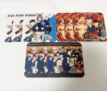 점프SQ 아트 코스터 청의 엑소시스트 각 3장