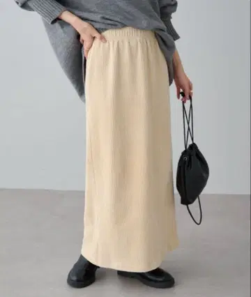 24년 퓨어세신 스트레치 코르 스커트 38