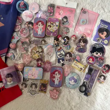 BTS BT21 COOKY 세트 JUNGKOOK LINE FRIENDS