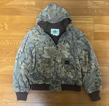 LIBERTY 리얼 트리 지퍼 후드티 자켓 (구제 의류)