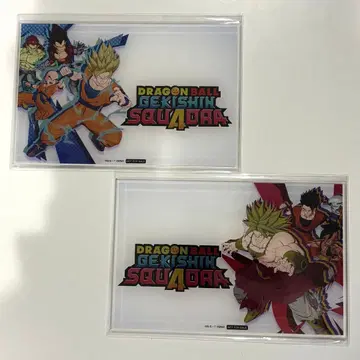 드래곤볼 격신 스쿠아드라 아크릴 아트 2종 세트
