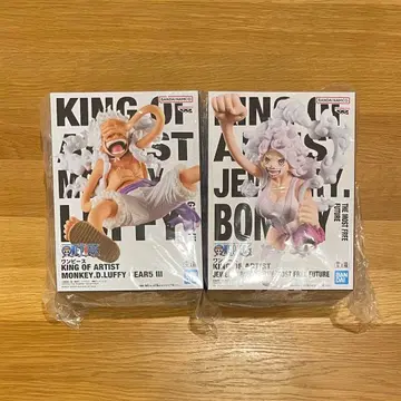 원피스 KING OF ARTIST 피규어 루피 보니 세트