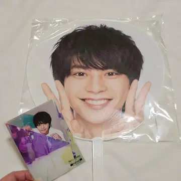 사토 쇼리 부채 & 사진 세트