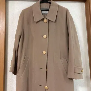 Plaisir de Vivre 베이지 롱 코트