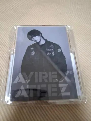 AVIREX x ATEEZ 혜택 아크릴 스탠드 민기