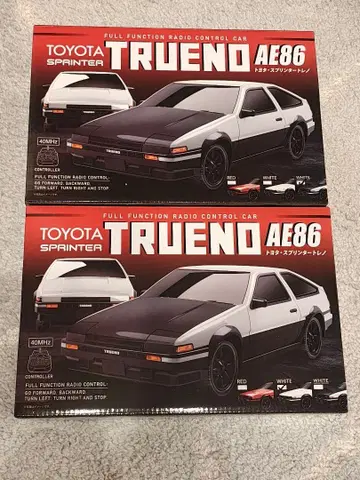 TOYOTA 스프린터 트레노 AE86 무선 조종 2대 세트