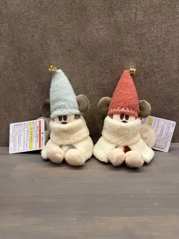 릴린린 디즈니 크리스마스 톤 다운 블루 인형 배지