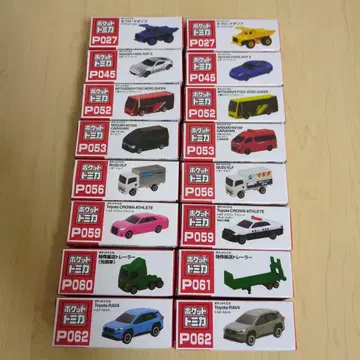 [미개봉 새상품] 포켓 토미카 vol.17 전 16종 컴플리트 묶음 판매