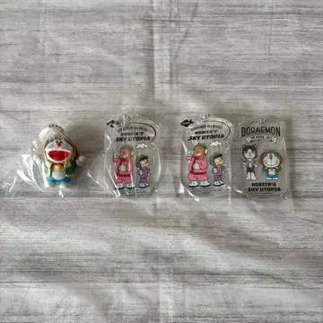 [ 영화 도라에몽 진구와 하늘의 이상향 ] 아소토 컬렉션 4개 세트