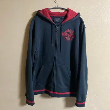 Harley-Davidson 속기모 풀 집업 후드티