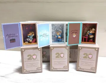 Disney 피규어 x 3개 20주년 더피 디즈니씨