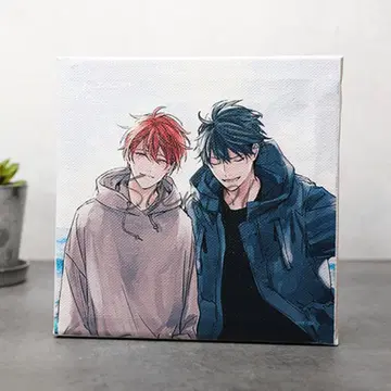 기븐전 캔버스 보드 A 입하 진동