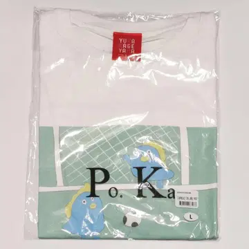 카게야마 유카 졸업 세레모니 P.K. 빅 T셔츠 화이트 L 사이즈 포카