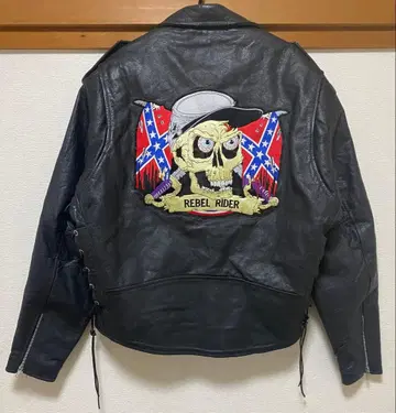 레어 REBEL RIDER 더블 라이더 자켓