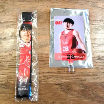 토야마 그라우지스 노자키 유시 폰탭 스트랩 세트