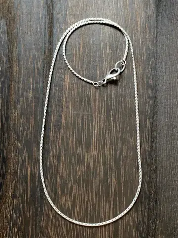 실버925 스네이크 체인 50cm 새상품 미사용 Silver925