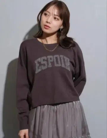 미사용 새상품 택 포함 마이 스트라다 라멜로 로고 니트