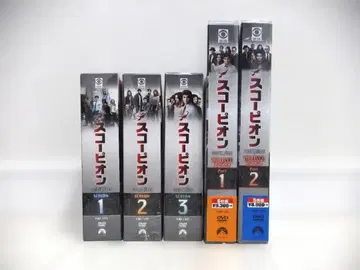 미개봉 스콜피온 DVD-BOX 시즌 1~4 (파이널)
