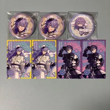 별도 쇼 캔뱃지 사진풍 카드 산리오