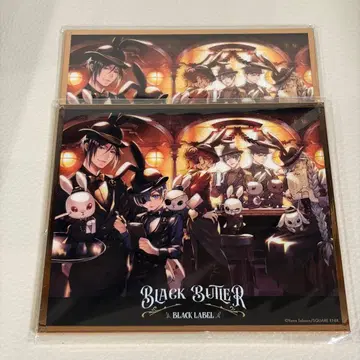 쿠로시츠지 블랙 라벨 Cafe & Shop 아크릴 색지 2종 세트