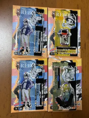 가정교사 히트맨 REBORN! 아크릴 피규어&참 컬렉션