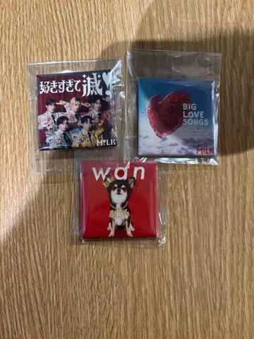 M!LK 너무 좋아해서 멸 BIG LOVE SONGS wan 마그넷 세트