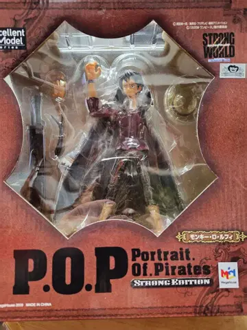 원피스 P.O.P POP STRONG EDITION 루피 새상품