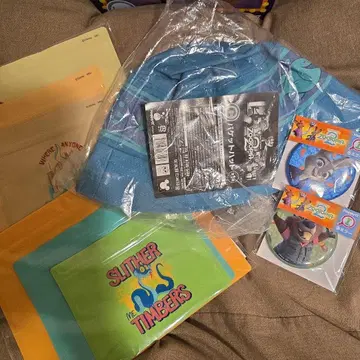 주토피아2 해피 복권 버킷햇 캔 거울 지퍼백 세트