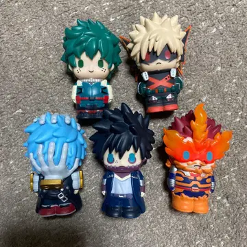 나의 히어로 아카데미아 피규어 손가락 인형 5체 세트