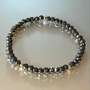 크리스마스 세일 블랙 다이아몬드 팔찌