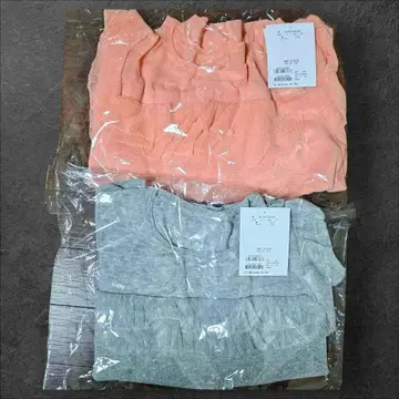 초특가 택 포함 [ 라 부티크 봉봉 ] 시어 콤비 프릴 니트 세트 레어