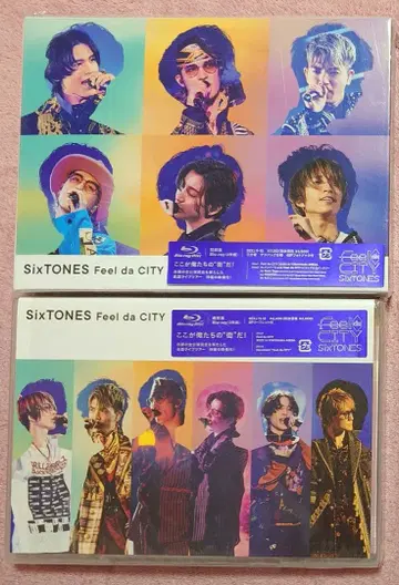 SixTONES/Feel da CITY 초회반 일반ver Blu-ray