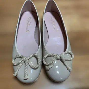 프리티 발레리나스 베이지 플랫슈즈 38.5