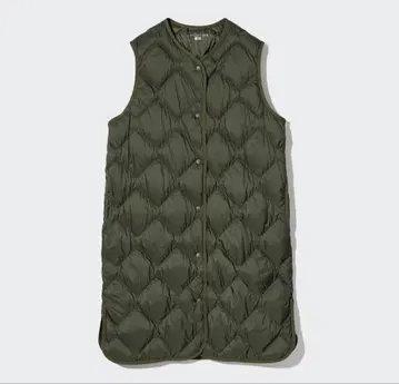 유니클로 울트라 라이트 다운 롱 베스트 S