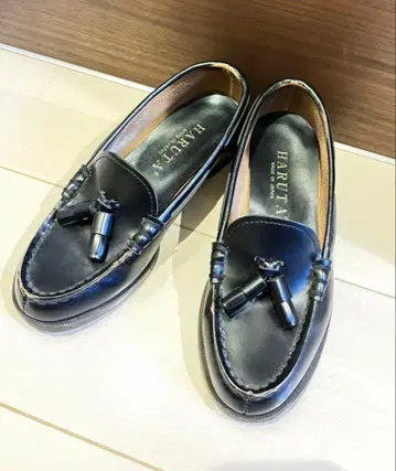 HARUTA 하루타 태슬 로퍼 블랙