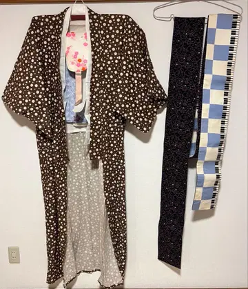 다이쇼 로망 기모노와 잡화 세트