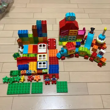 레고 듀플로 10580 미도리 컨테이너 10616 처음의 집 기차