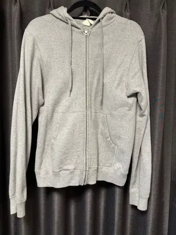 YAECA STOCK 그레이 집업 후드티