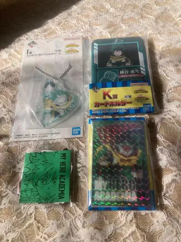 히로아카 제일복권 미도리야 이즈쿠 아크릴 참 거울 카드 카드 홀더