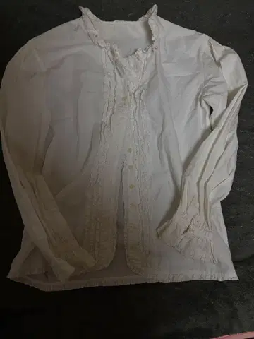 핑크하우스 블라우스 80-90s