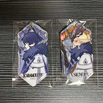 원신 2세트 스카라무슈 레이디 캔뱃지