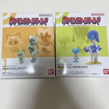 포켓몬 스케일 월드 피규어 세트