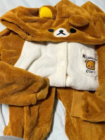 정품 리락쿠마 룸웨어 인형옷
