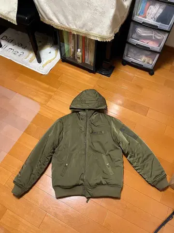 AVIREX 남성용 플라이트 자켓 카키